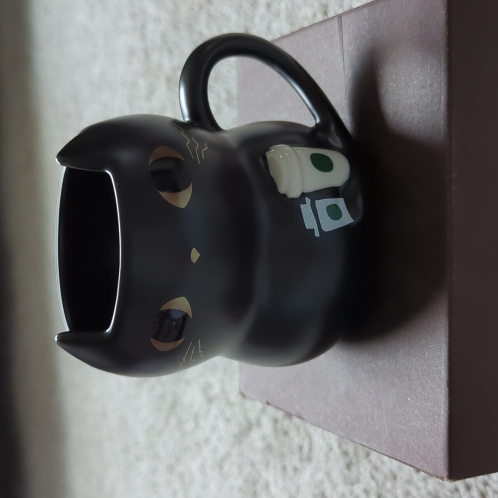 Limited Edition Starbucks Halloween 2019 Mug Cup Black Cat Coffee Mug 355ml